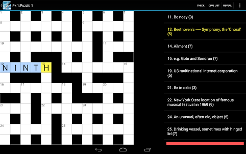 Crossword Lite  screenshot 9