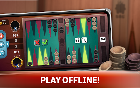 Backgammon-Offline Board Games 1.0.1 screenshot 14