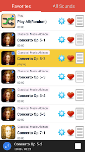 Classical Music Albinoni 1.50 screenshot 2