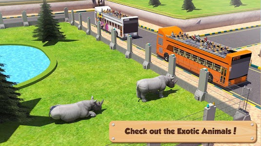 School Bus: Zoo Driving  screenshot 8