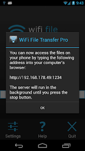 WiFi File Transfer Pro 1.0.9 screenshot 5