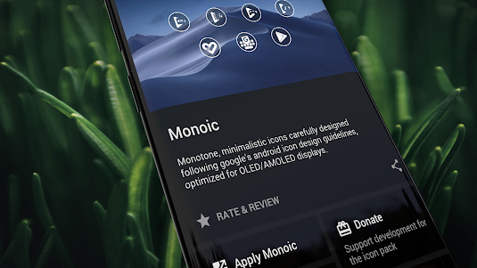 Monoic White Minimal Icon Pack 7.7.3 screenshot 3