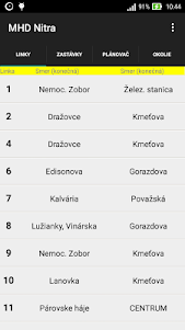 MHD Nitra Slovakia 0.4.9 screenshot 1