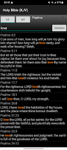 Holy Bible (KJV) 2.1.4 screenshot 5