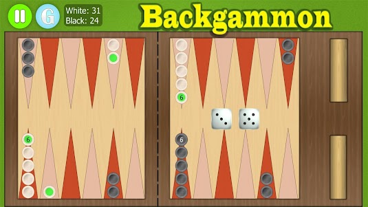 Backgammon 1.6.6 screenshot 1