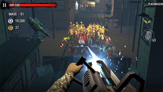 Zombie Hunter D-Day : 10Mil + 1.0.904 screenshot 4