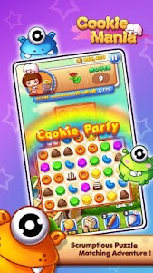 Cookie Mania - Match-3 Sweet G 2.8.1 screenshot 1