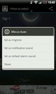 Fajr Azan Alarm Ringtone 1.3 screenshot 2