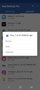 App Backup Pro - apk restore 1.0.5 screenshot 6
