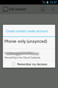 SmoothSync for Cloud Contacts 1.3.2 screenshot 6