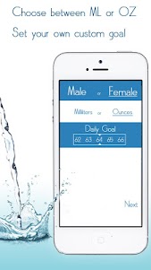 Daily Water Tracker Reminder -  screenshot 1