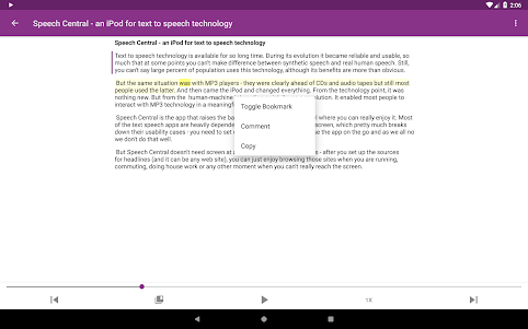 Speech Central AI Voice Reader 13.4.0 screenshot 16