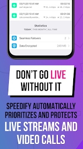 Speedify - Live Streaming VPN 13.3.1.11932 screenshot 3
