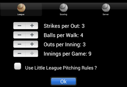 Baseball ScoreBook 1.12 screenshot 23