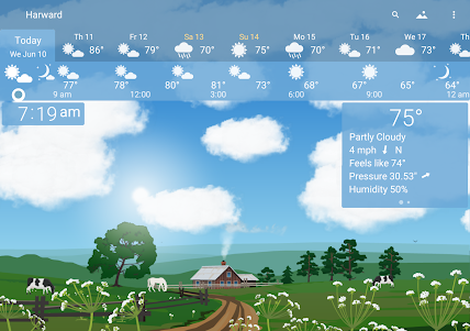 YoWindow Weather and wallpaper  screenshot 9