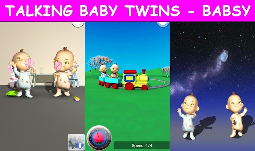 Talking Baby Twins - Babsy 221229 screenshot 18