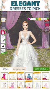 Super Wedding Dress Up Stylist 4.2 screenshot 3