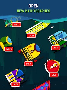 Idle Submarine: Crafting gold 3.0.13 screenshot 19