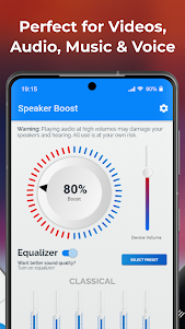 Speaker Volume - Sound Booster 3.6.1 screenshot 2