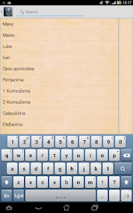 Croatian Bible 1.0 screenshot 3