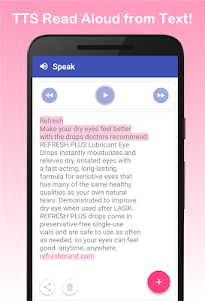 Text to Speech TTS Read Aloud 0.0.14 screenshot 1