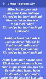 Aashiqui 2 Songs and Lyrics 1.0 screenshot 3