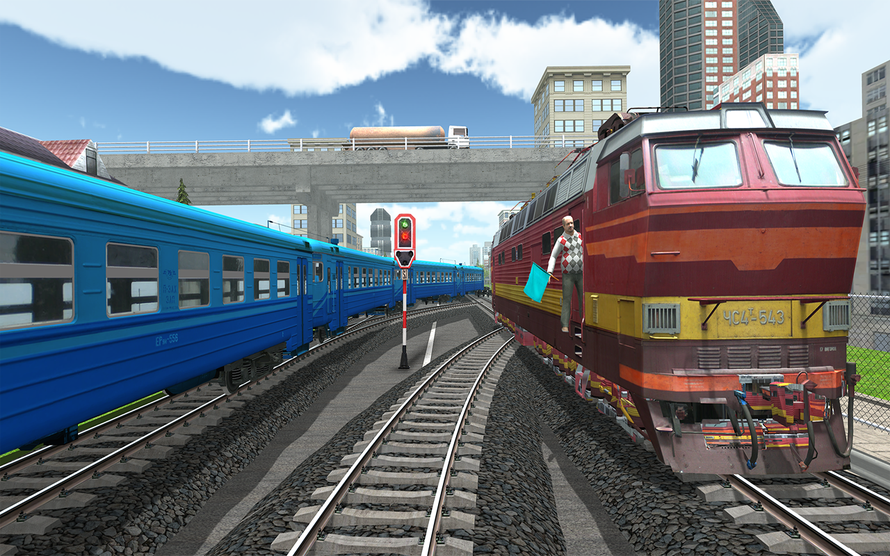 Train game simulator