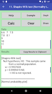 Stats Tester,  Easy statistics 4.0.1 screenshot 7