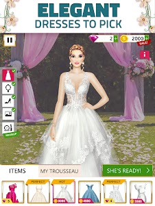 Super Wedding Dress Up Stylist 4.2 screenshot 11