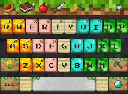 MineCube for FancyKey Keyboard 1.2 screenshot 1