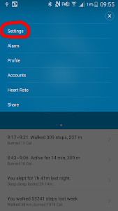 GPS Nav for Mi Band 2.2 screenshot 5