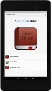 Amplified Bible Offline 1.0 screenshot 1
