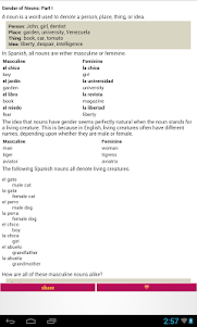 Spanish Grammar and Test 2.8.7 screenshot 4