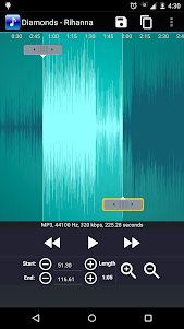MP3 Cutter and Ringtone Maker 1.3.1 screenshot 2