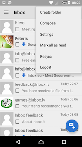 Inbox.lv  screenshot 2