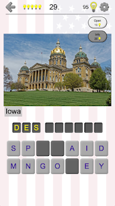 US Cities and Capitols Quiz 1.0 screenshot 10