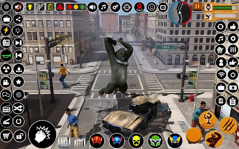 Angry Gorilla City Attack 2.6 screenshot 15