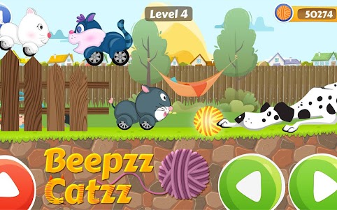 Kids Car Racing game - Beepzz Cats 🐱 3.0.2 screenshot 6