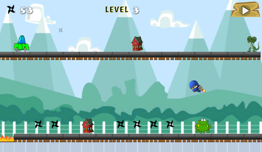 Ninja Hattori Running Game 1.0 screenshot 4
