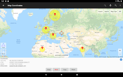 UTM Geo Map 3.9.0 screenshot 9