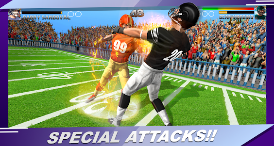 Football Rugby Players Fight  screenshot 4