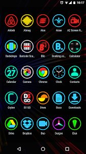 Neon Glow Rings - Icon Pack 5.3.0 screenshot 3
