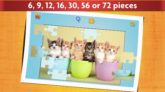 Cats Jigsaw Puzzle Game Kids 32.0 screenshot 3