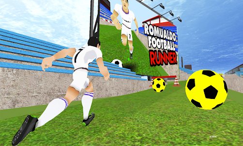 Romualdo Football Runner  screenshot 3