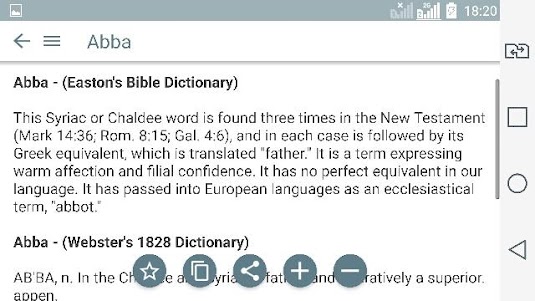 Bible Dictionary & KJV Bible 5.2.0 screenshot 18