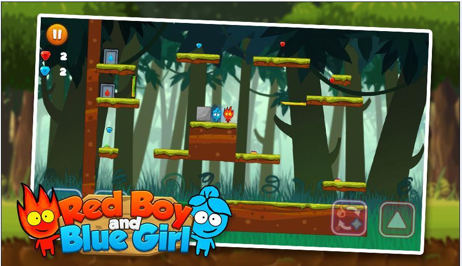 Download Red Boy And Blue Girl In Forest Temple Maze 1 18 Apk