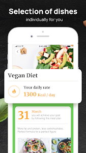 PEP: Vegan. Tracker & recipes 1.0.0 screenshot 2