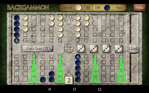 Backgammon 4.03 screenshot 11