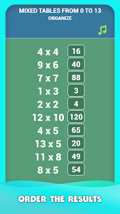 Multiplication tables games Multiplication tables games 1.8 screenshot 6