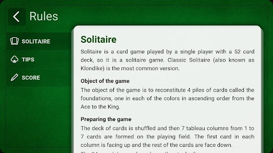 Solitaire (Klondike) 1.0.4 screenshot 16